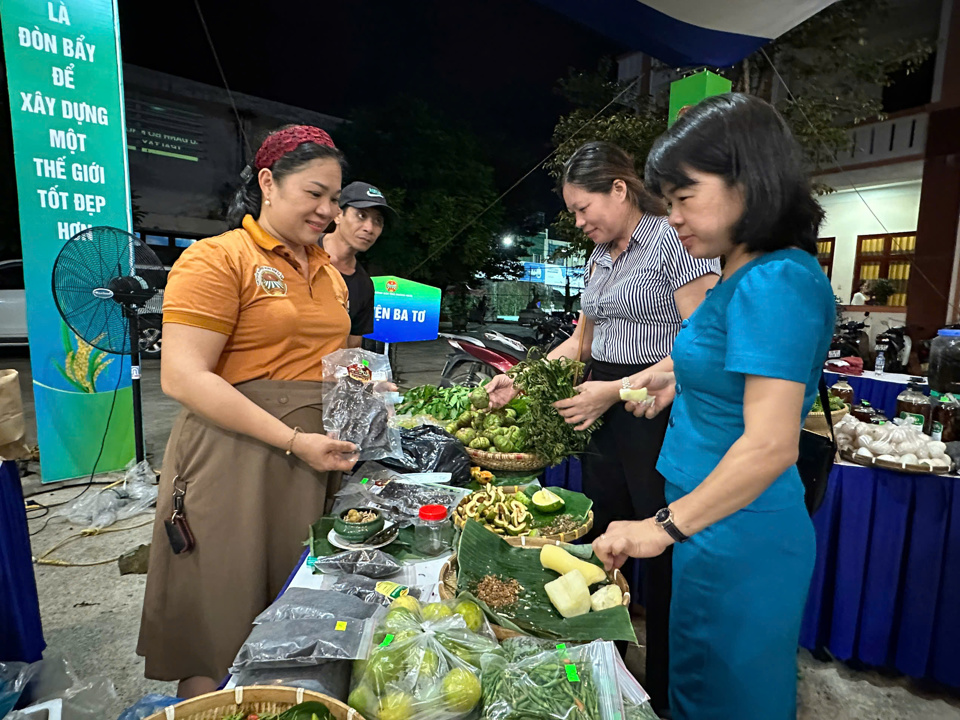 Gian h&agrave;ng của chị Phan Thị Quyến.