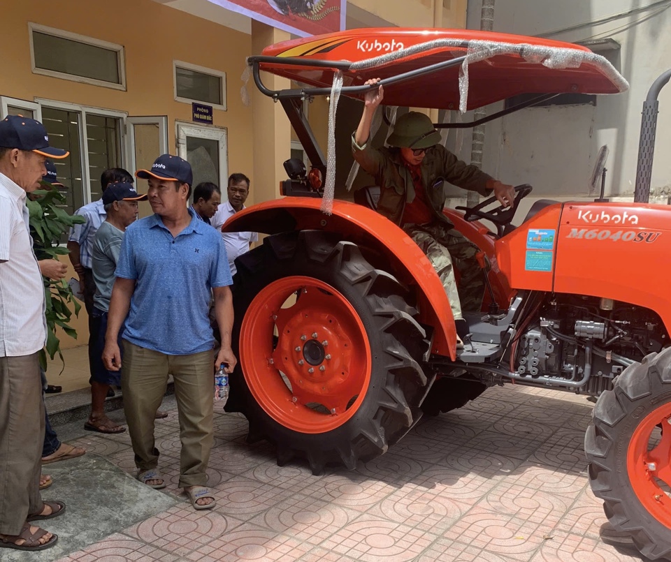 C&aacute;c học vi&ecirc;n huyện Thanh Oai tham dự lớp tập huấn&nbsp;kỹ thuật quản l&yacute;, vận h&agrave;nh m&aacute;y cơ giới h&oacute;a. Ảnh: Ngọc &Aacute;nh&nbsp;