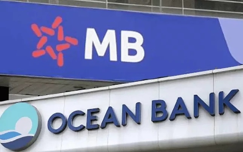 Ng&acirc;n h&agrave;ng OceanBank do MB sở hữu 100% vốn điều lệ.