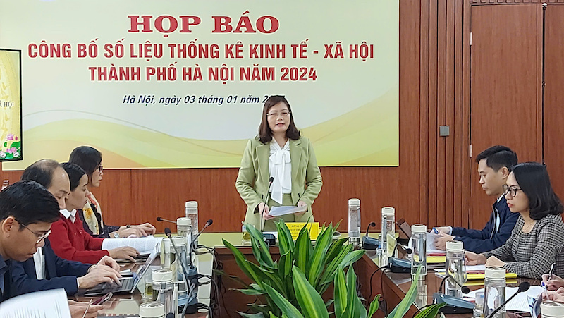 Quang cảnh Họp b&aacute;o.