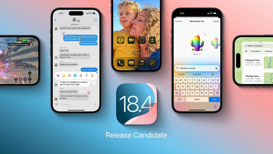 Apple ph&aacute;t h&agrave;nh iOS 18.4 RC